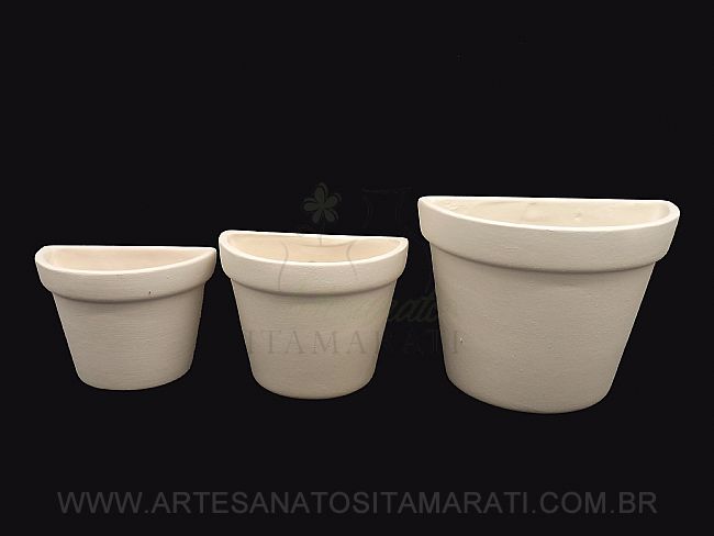 Detalhes do produto Trio Vaso Parede